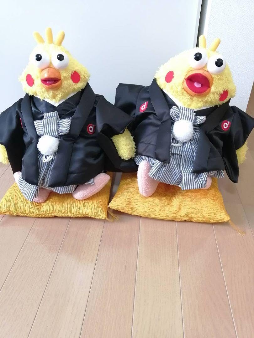 Amazon.co.jp: dポイント5周年記念 ノベルティ ポインコ兄弟ぬいぐるみ